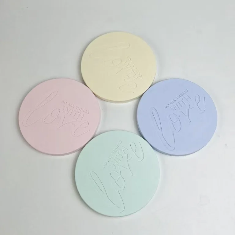 6 Diatomite Absorbent Coaster 01