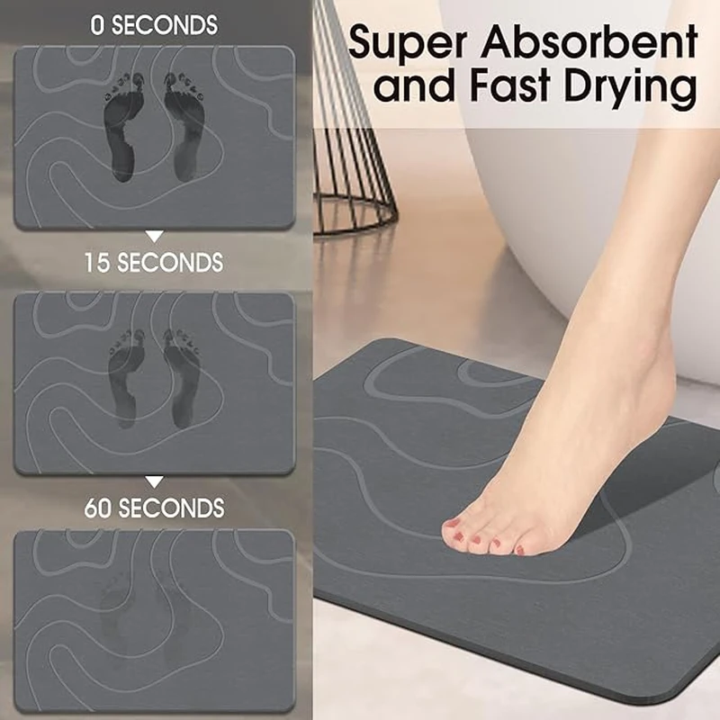 Diatomite Absorbent Floor Mat 02