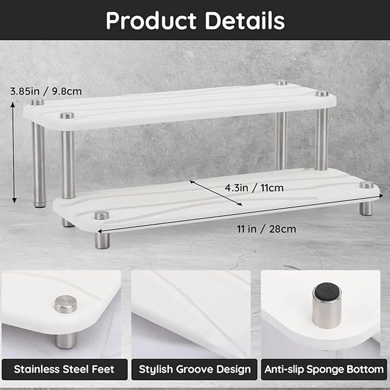 Diatomite Absorbent Multi-tier Shelf 05