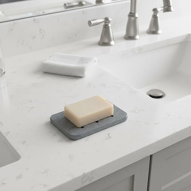 Diatomite Absorbent Soap Mat 01