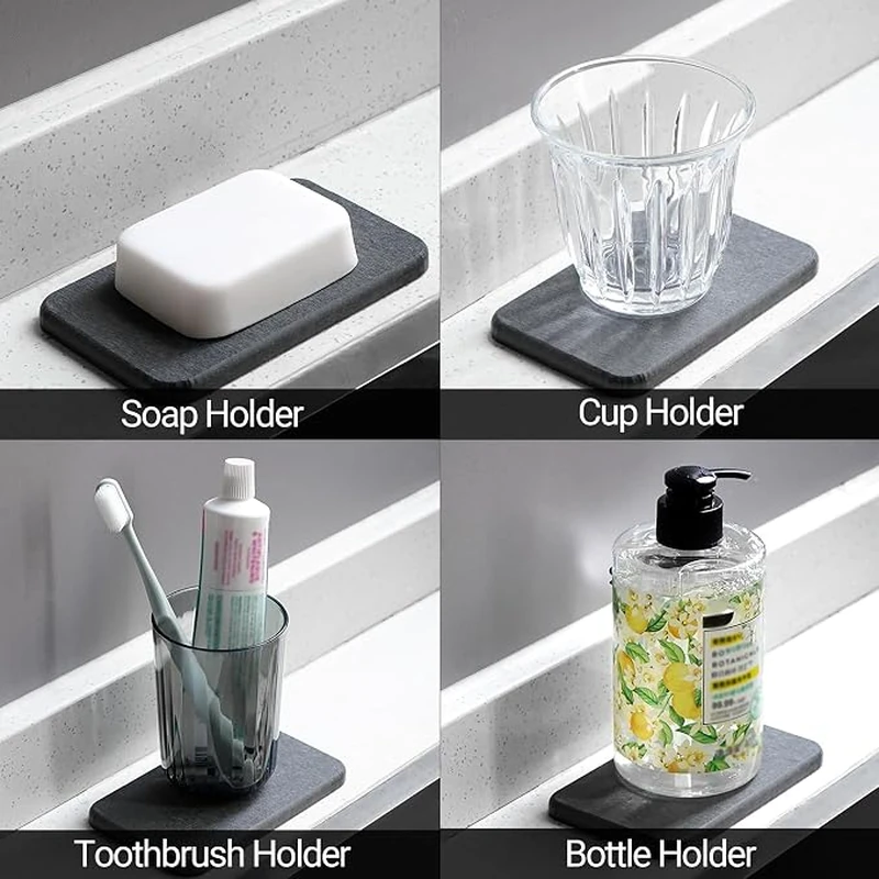 Diatomite Absorbent Soap Mat 02