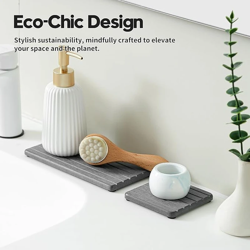 Diatomite Absorbent Soap Mat 02