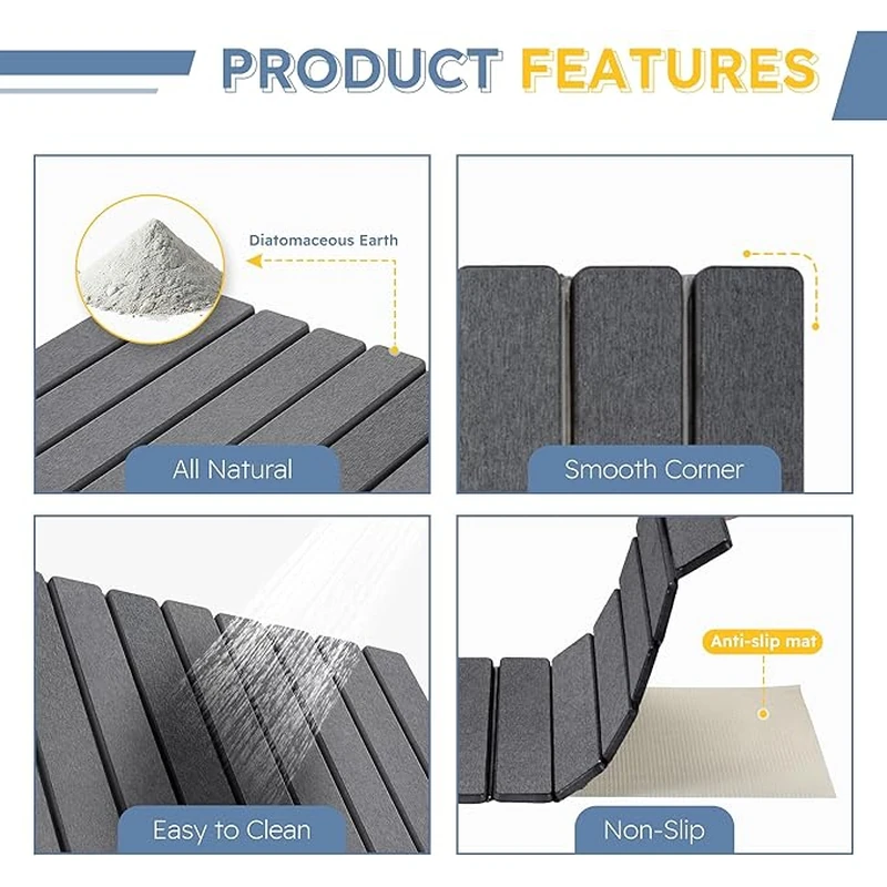 Foldable Diatomite Absorbent Mat 02