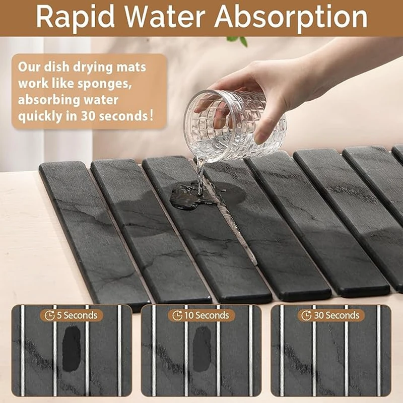 Foldable Diatomite Absorbent Mat 03